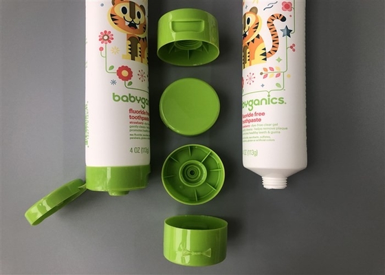 Babyganics Cosmetic Tube Packaging 113g With Flip Top Cap PE Material