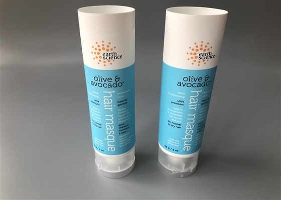 Olive Avocado Plastic Cream Tubes 3c Offset Screen Printing Matt Diameter 35mm