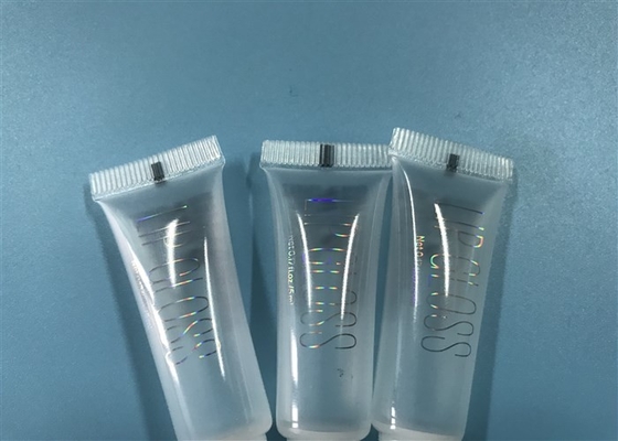 3ml Clear Lip Gloss Tube Natural Color Mini Lip Gloss Pendant Diameter 16mm Hot Shiny Foil