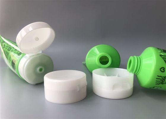 Green Kidwothy Plastic Lotion Tubes 177.5ml 4c Screen Printing With Flip Top Cap