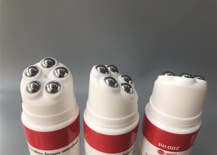 4c Offset Printing 5 Steel Ball Plastic Cosmetic Tube 200ml Ruski Balsam